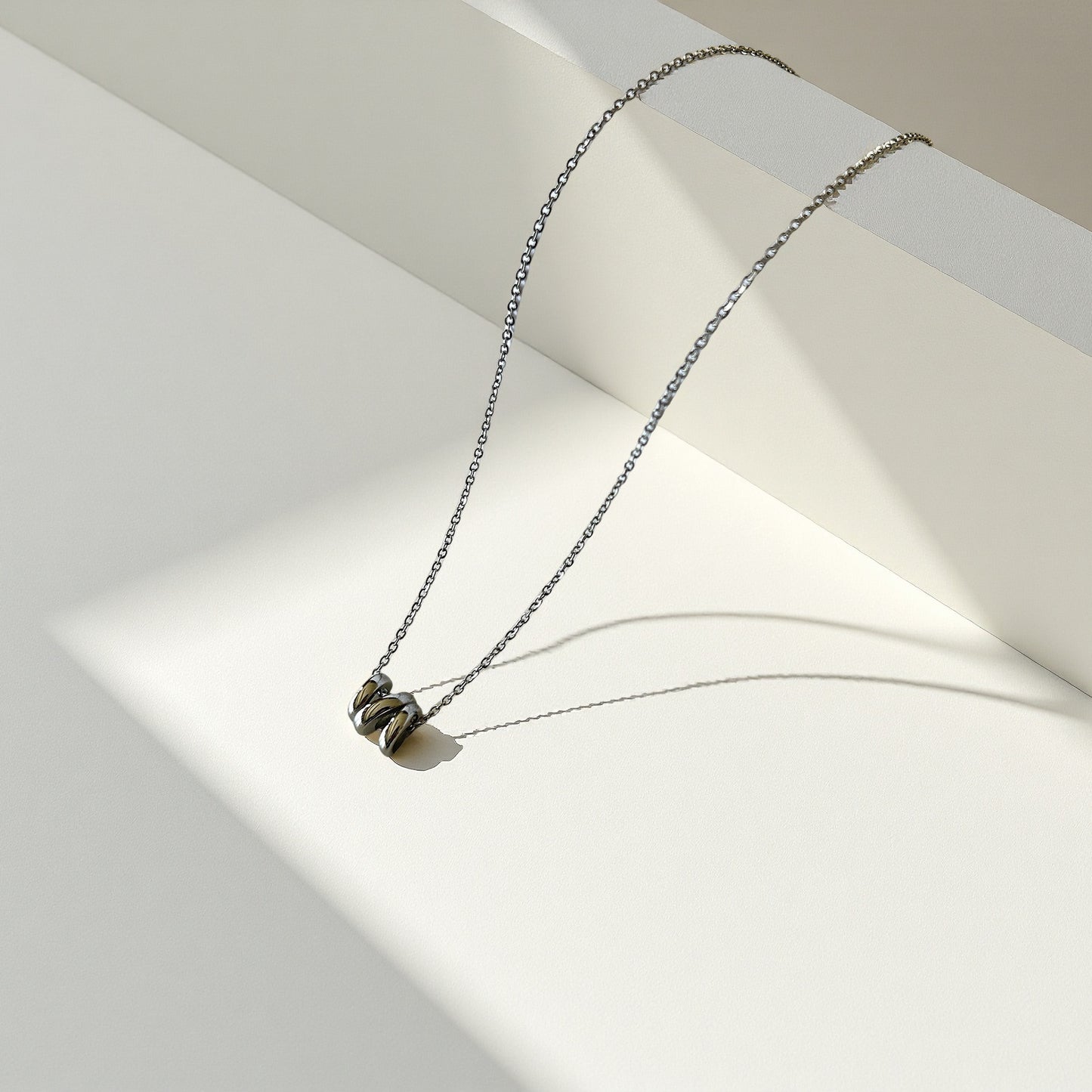 Trio Link Necklace
