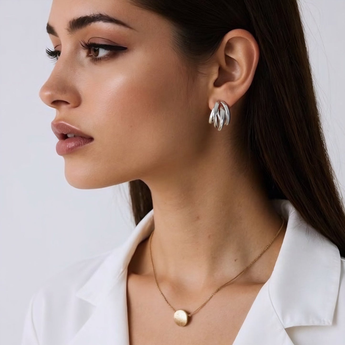 Multi Loop Hoop Earrings