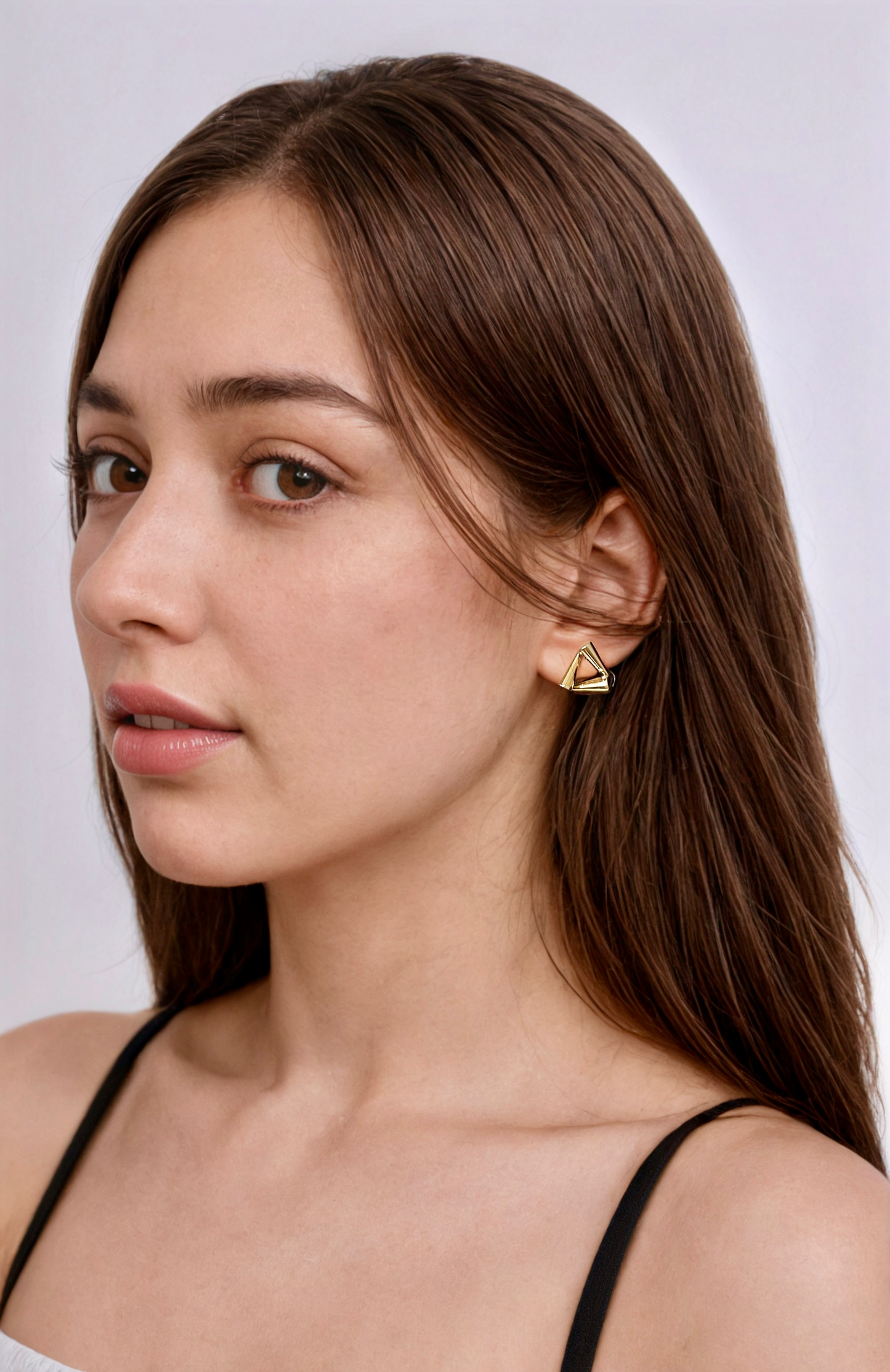 Tri Fold Earrings