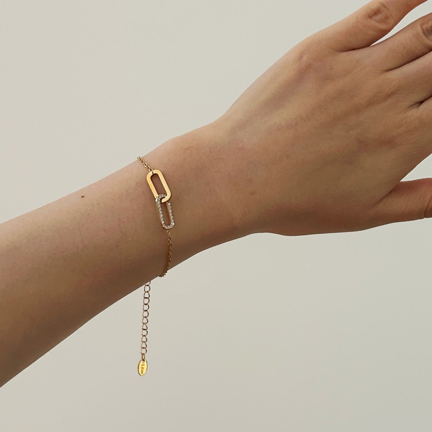 Paperclip Link Bracelet