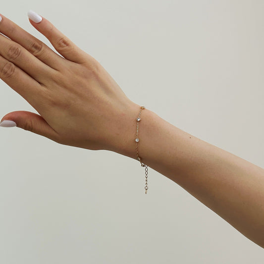 Crystal Dot Bracelet