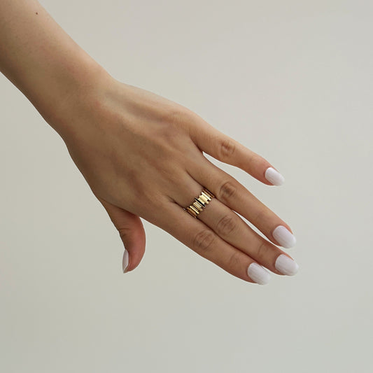 Stacked Bar Ring