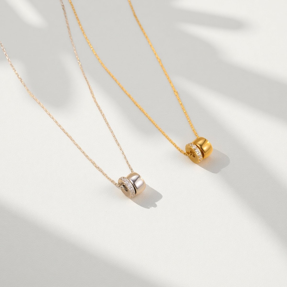 Eternal Shine Necklace - Sylestial Jewel - Gold - waterproof jewelry - lifetime warranty