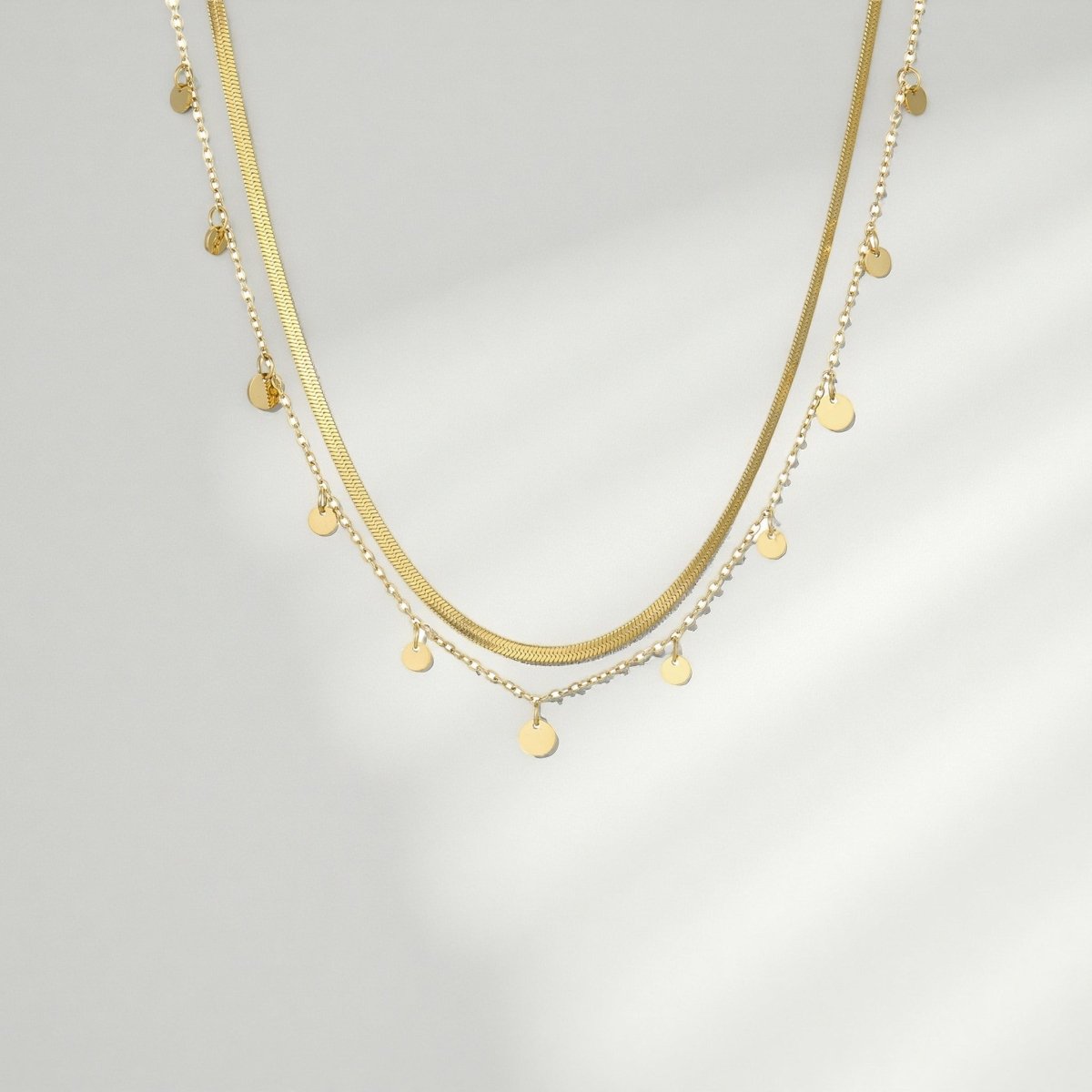 Luna Dots Necklace - Sylestial Jewel - waterproof jewelry - lifetime warranty