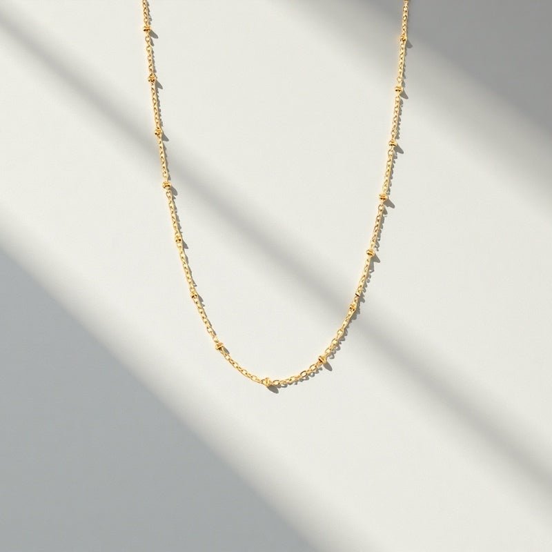 Stellar Dot Necklace - Sylestial Jewel - Gold - waterproof jewelry - lifetime warranty