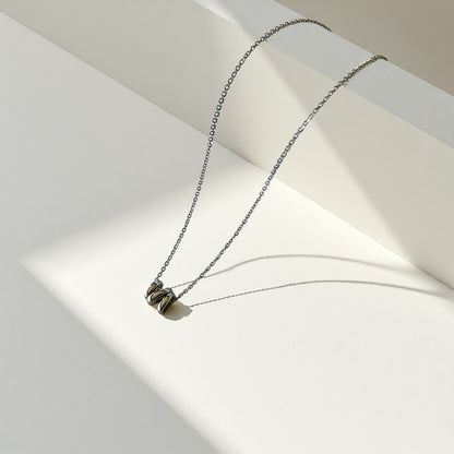 Trio Link Necklace