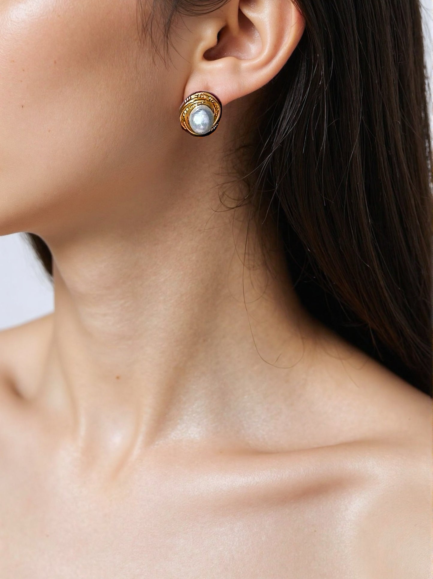 Elysian Pearl Studs