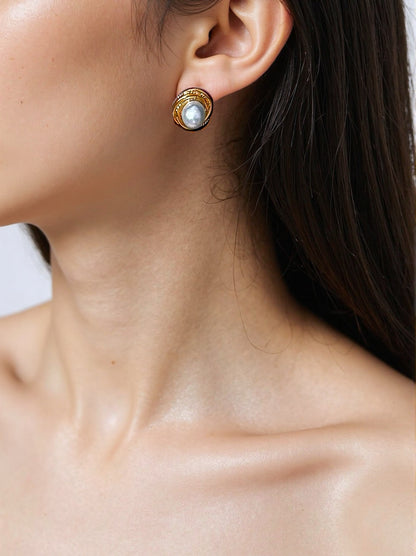 Elysian Pearl Studs