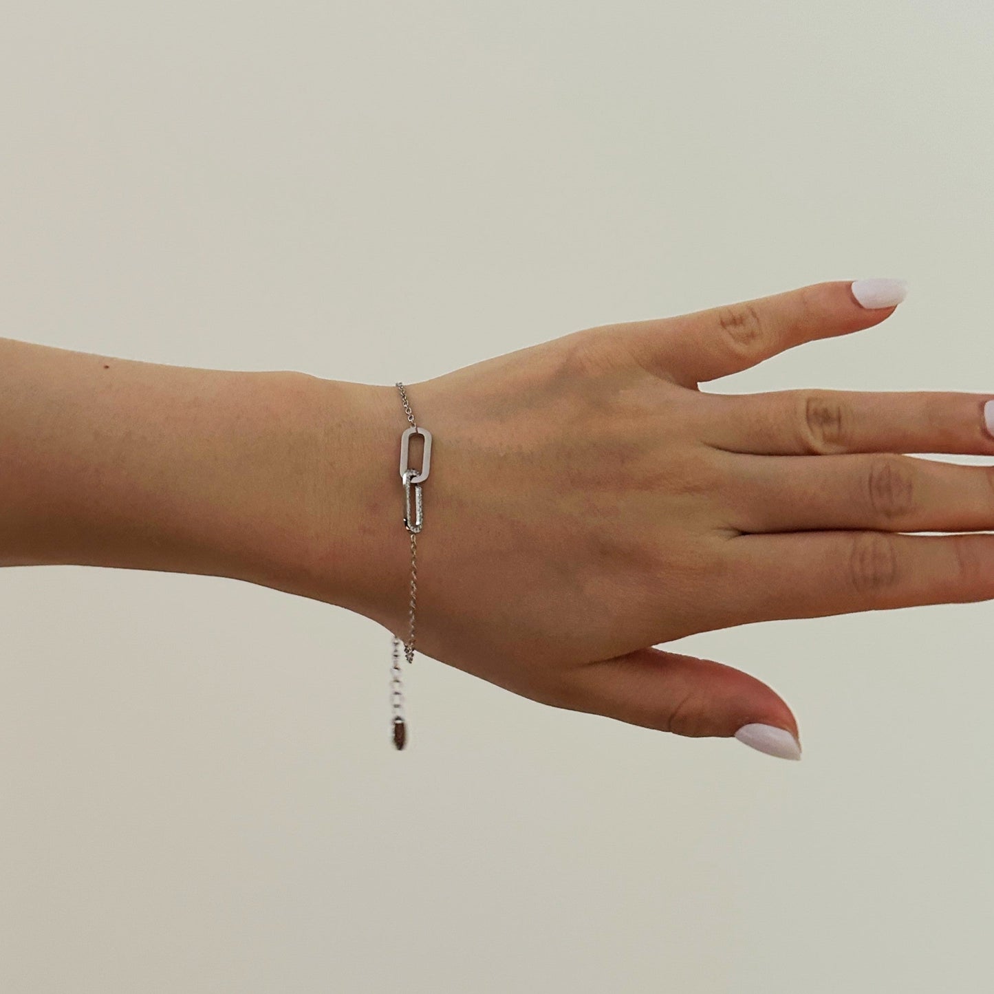 Paperclip Link Bracelet