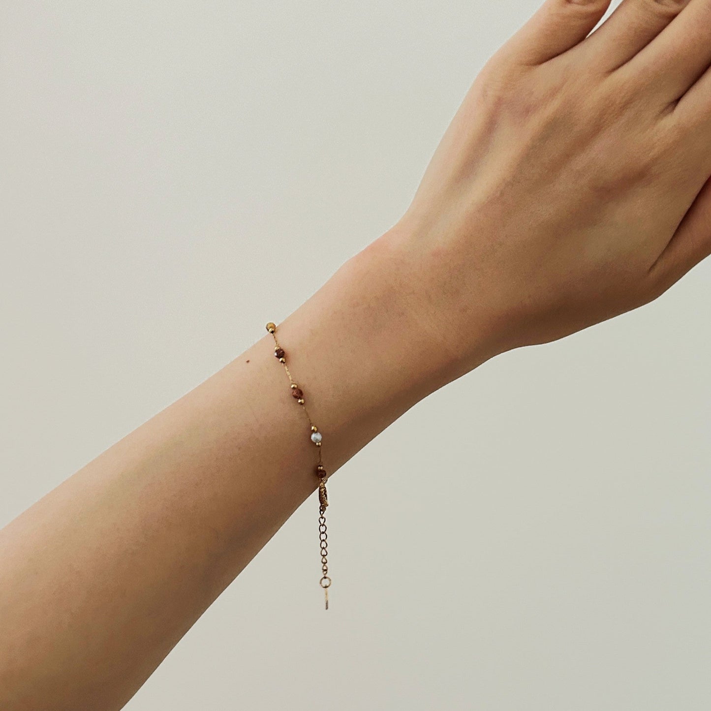 Gemstone Chain Bracelet