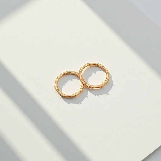 Bambu Mini Ring - Sylestial Jewel - waterproof jewelry - lifetime warranty