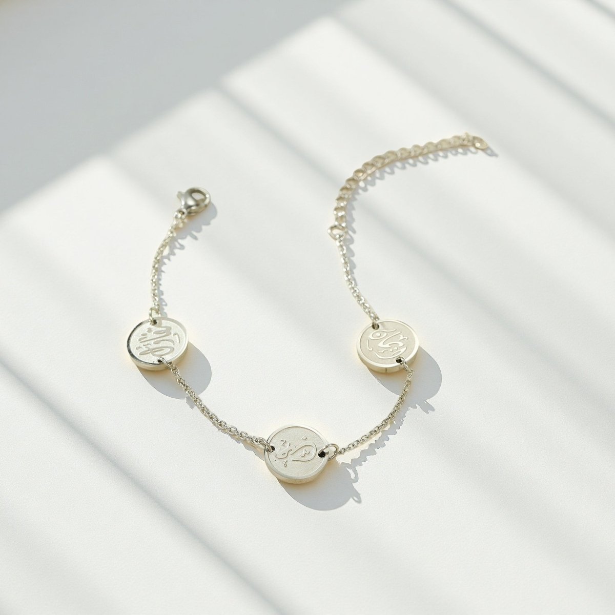 Coin Charm Bracelets - Sylestial Jewel - Silver - waterproof jewelry - lifetime warranty