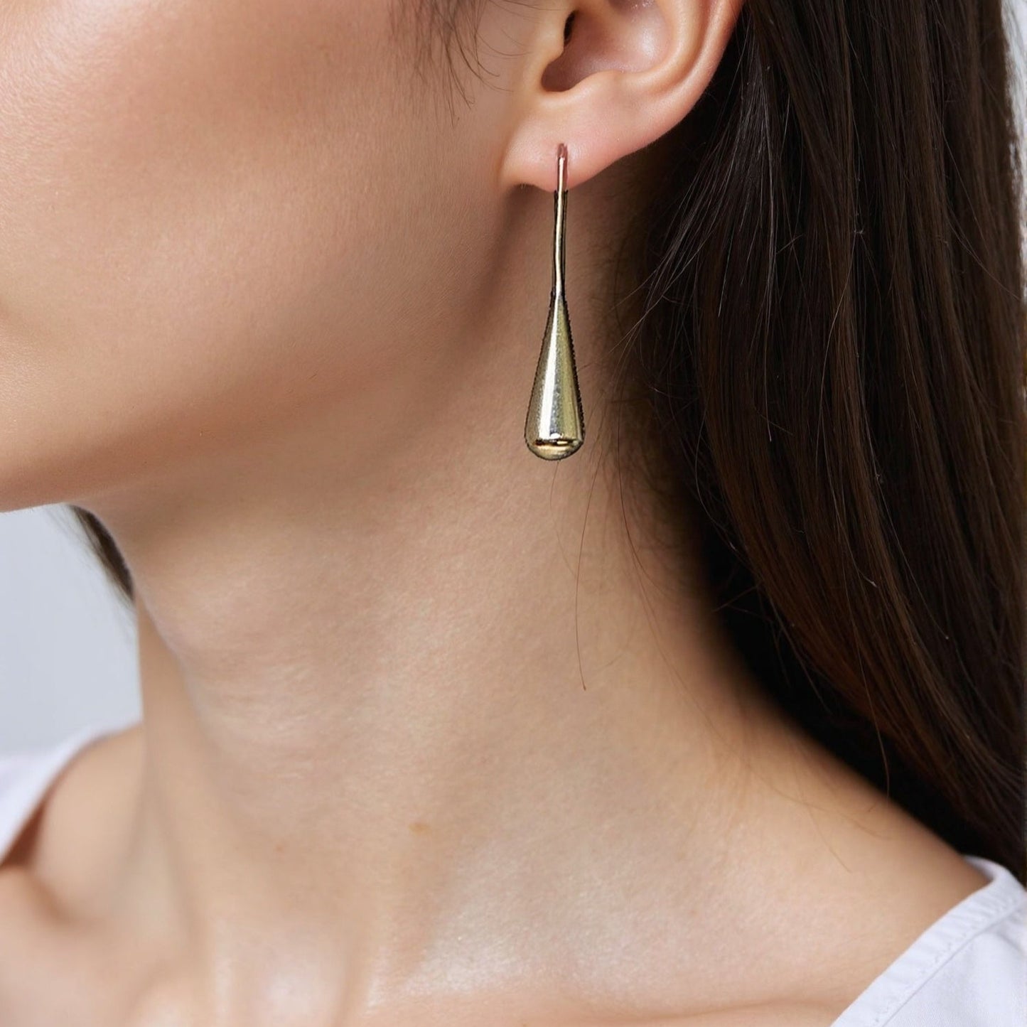 Teardrop Threader Earrings