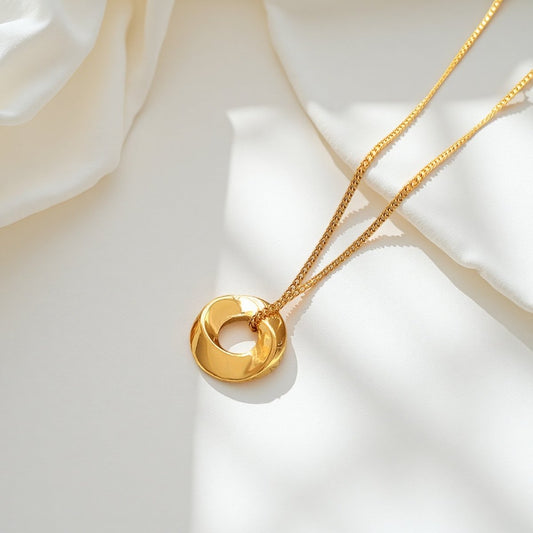 Endless Loop Necklace - Sylestial Jewel - waterproof jewelry - lifetime warranty