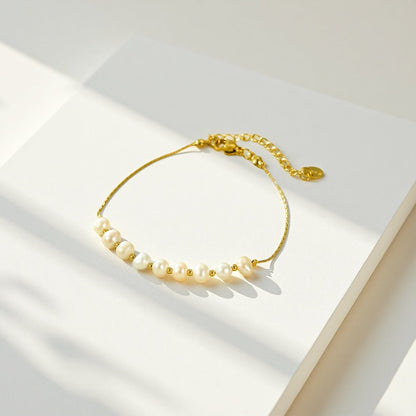 Freshwater Pearl Bracelet - Sylestial Jewel - waterproof jewelry - lifetime warranty