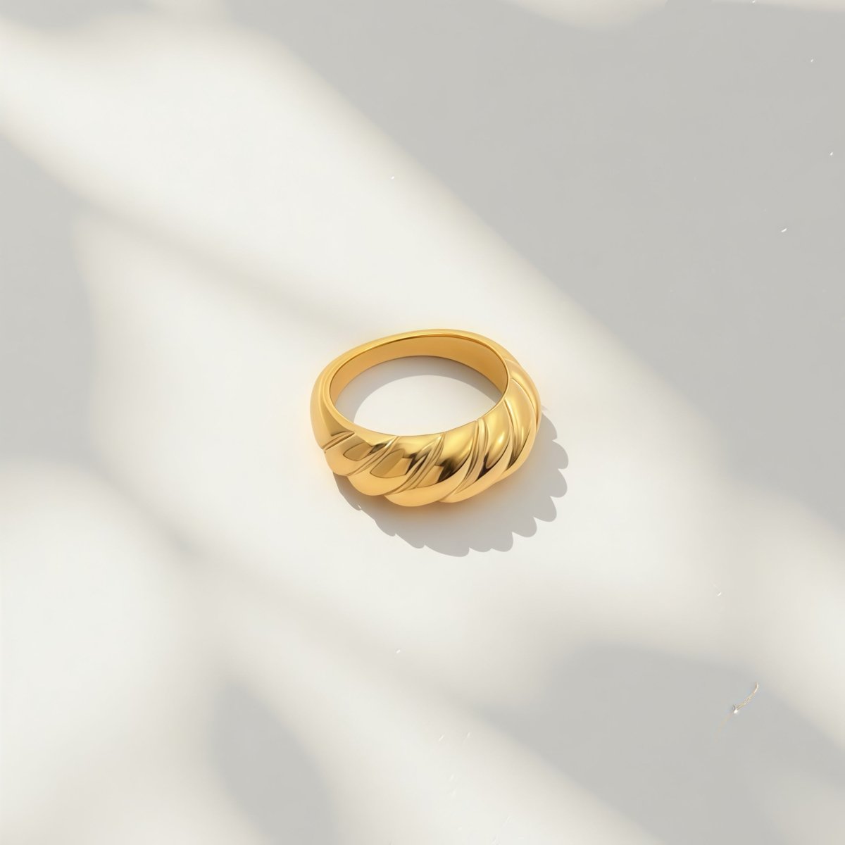 Twist Dome Ring - Sylestial Jewel - waterproof jewelry - lifetime warranty