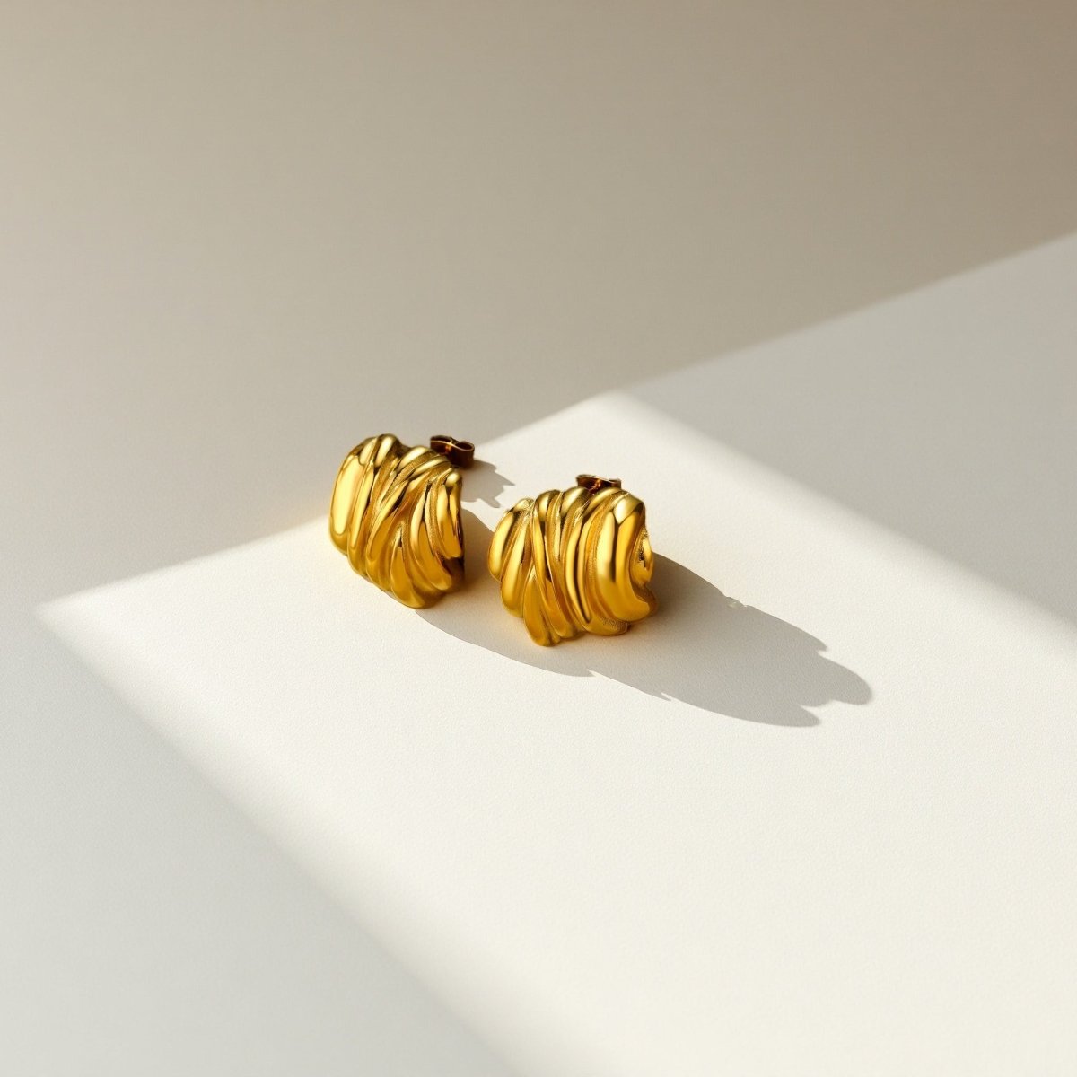 Whirlwind Statement Studs - Sylestial Jewel - waterproof jewelry - lifetime warranty